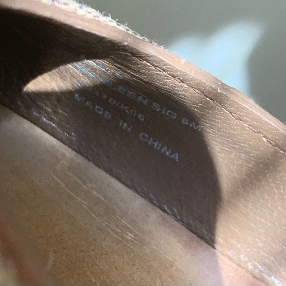 Coach Carleen Sig Women's Brown Patterned Heels - Picture 10 of 15
